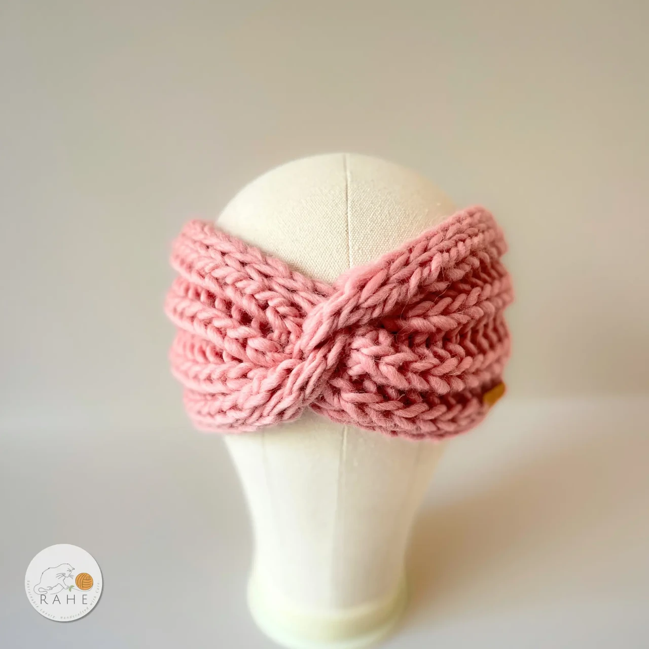 Handmade Hand Crafted Knit Twist Headband Crochet a twisted headband with this easy tutorial video  main image 4